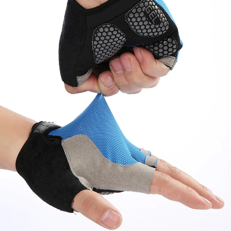 Anti Slip Half Finger Gym Gloves Fitness Gadgets