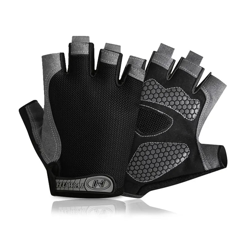 Anti Slip Half Finger Gym Gloves Fitness Gadgets