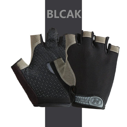 Anti Slip Half Finger Gym Gloves Fitness Gadgets