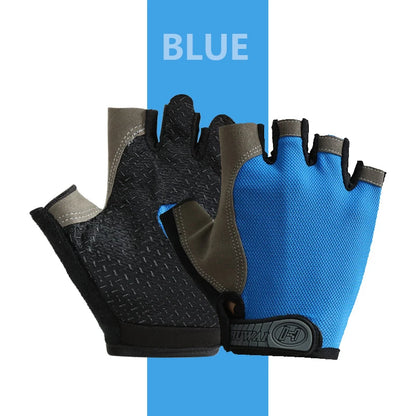 Anti Slip Half Finger Gym Gloves Fitness Gadgets