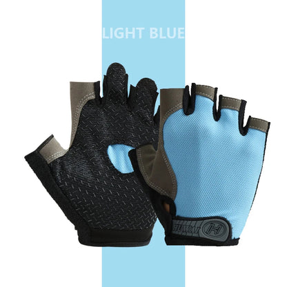 Anti Slip Half Finger Gym Gloves Fitness Gadgets