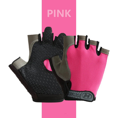 Anti Slip Half Finger Gym Gloves Fitness Gadgets