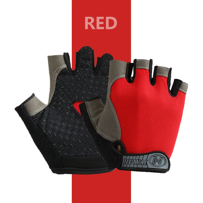 Anti Slip Half Finger Gym Gloves Fitness Gadgets