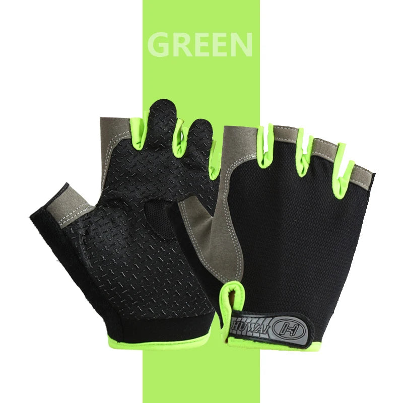 Anti Slip Half Finger Gym Gloves Fitness Gadgets