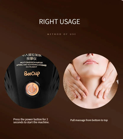 Electric Ultrasonic Facial Massager Beauty Boost