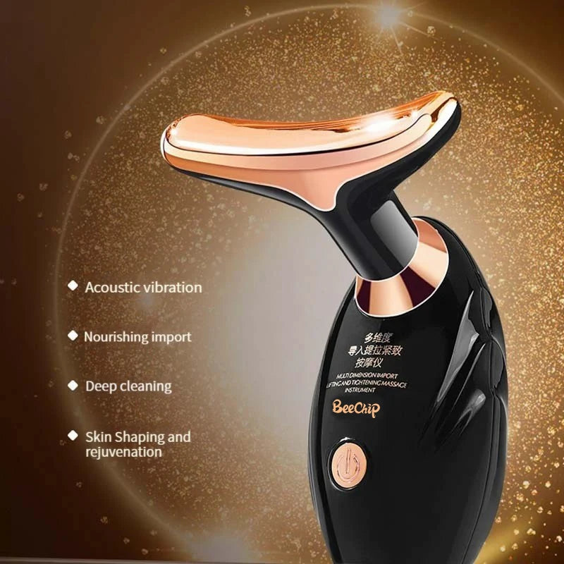 Electric Ultrasonic Facial Massager Beauty Boost