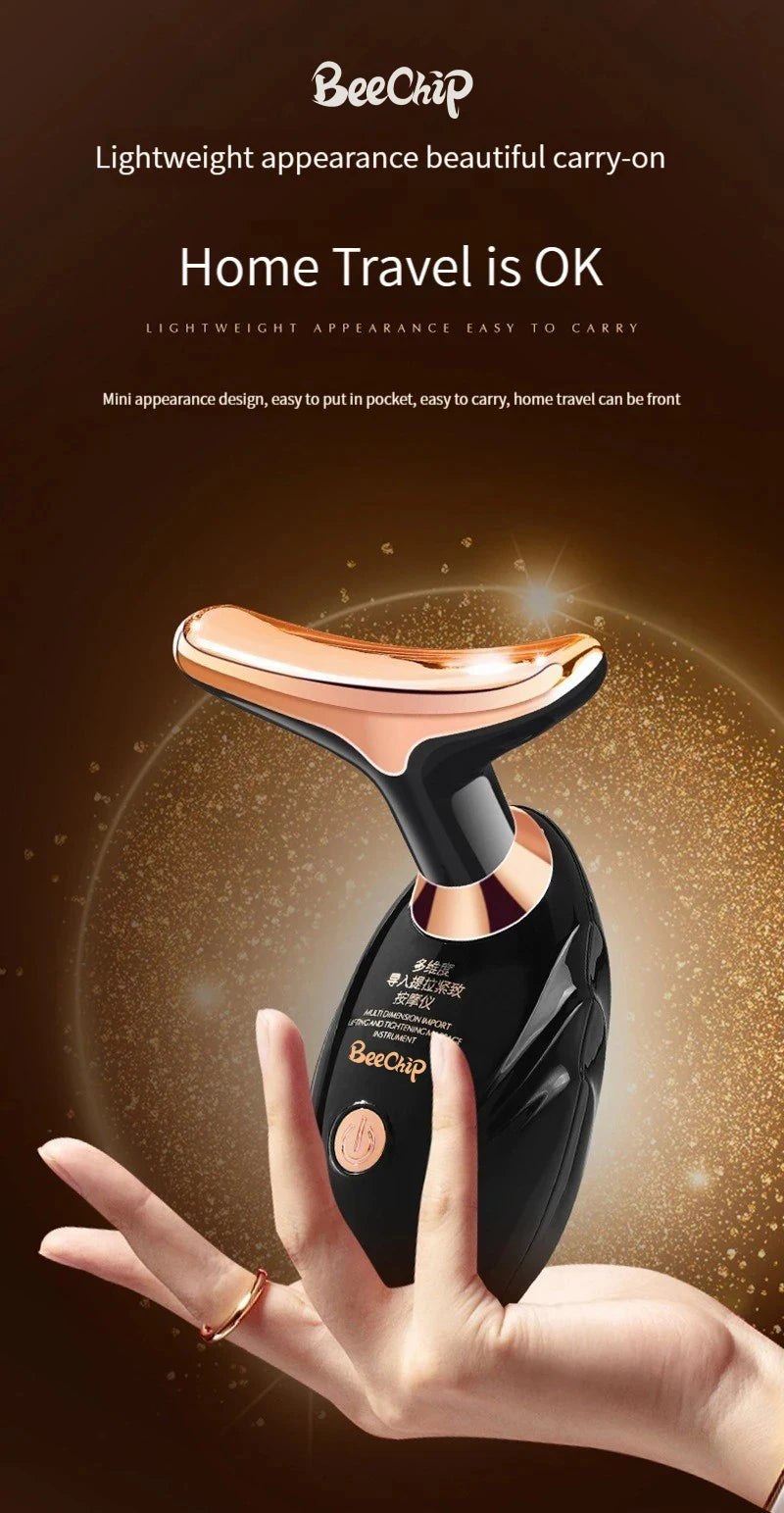 Electric Ultrasonic Facial Massager Beauty Boost