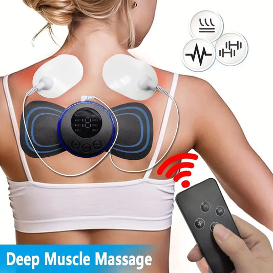 Rechargeable Neck Massager with Remote Control Fitness Gadgets