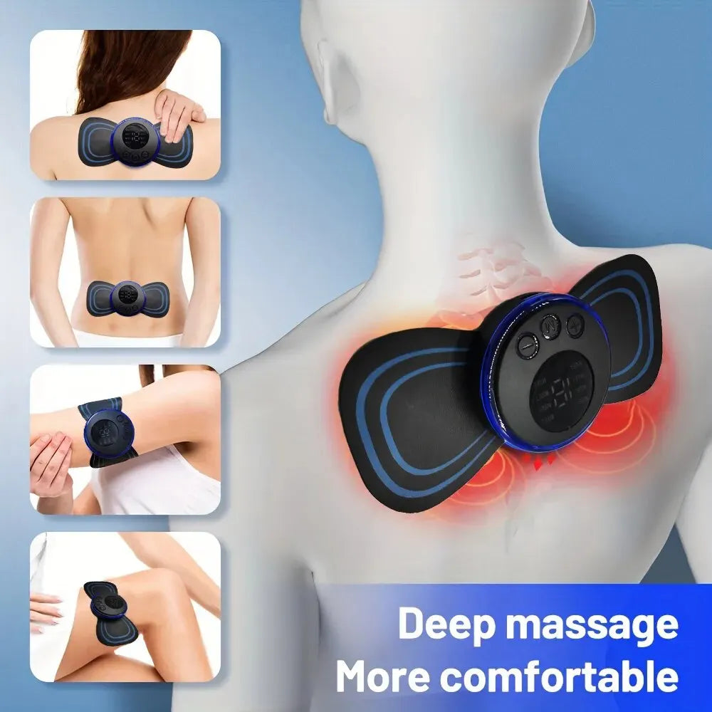 Rechargeable Neck Massager with Remote Control Fitness Gadgets