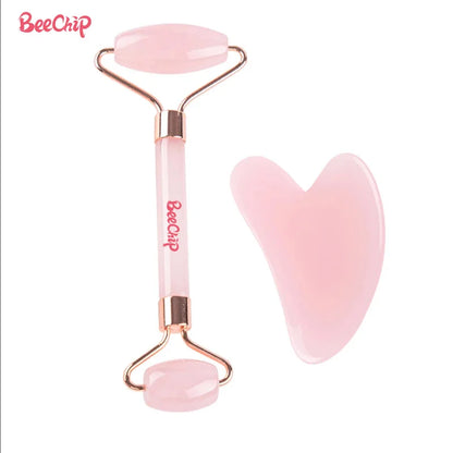 Roller & Gua Sha Face Massager Beauty Boost